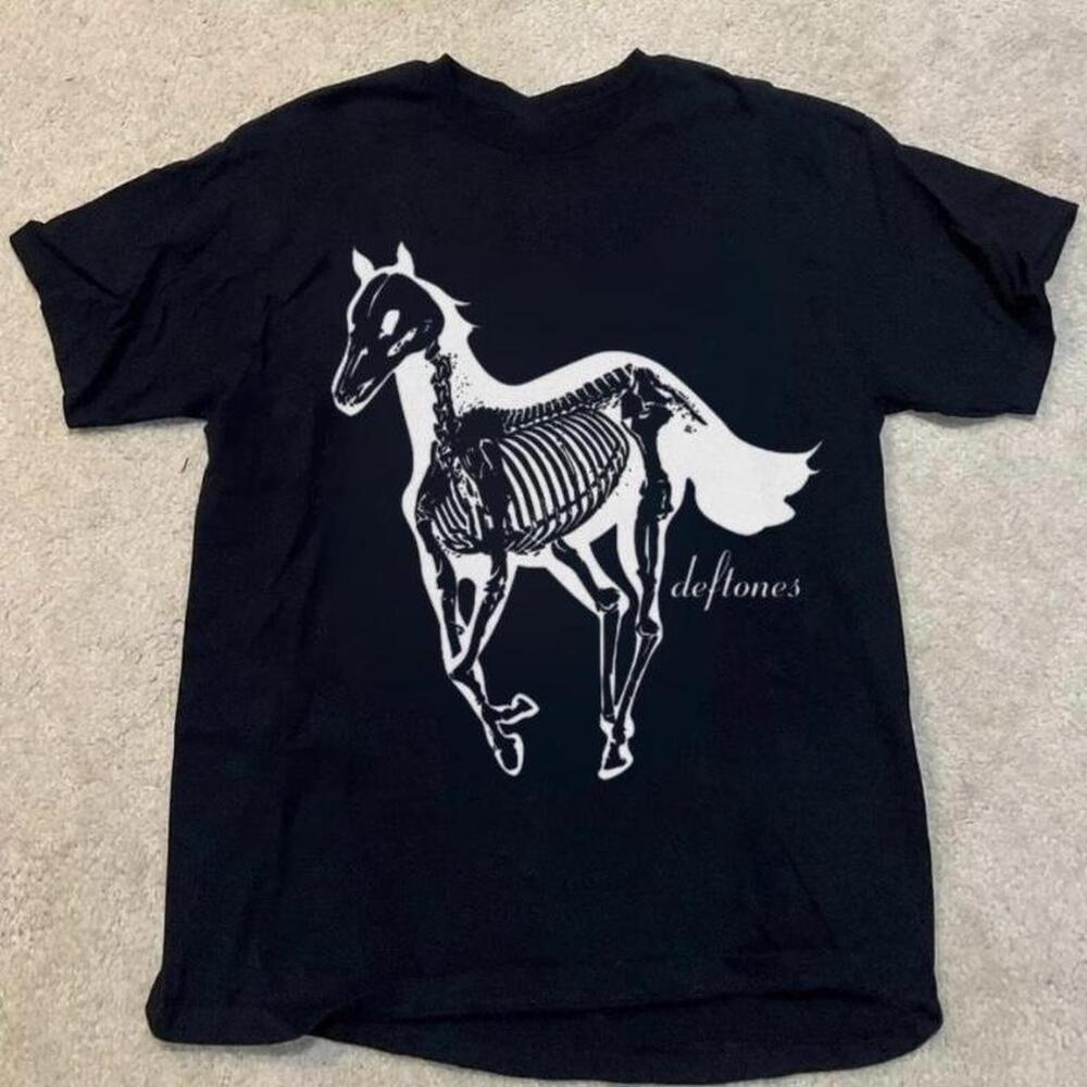 Deftones Horse Skeleton Tee